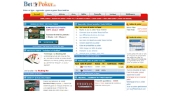 Desktop Screenshot of bet-poker.info