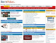 Tablet Screenshot of bet-poker.info